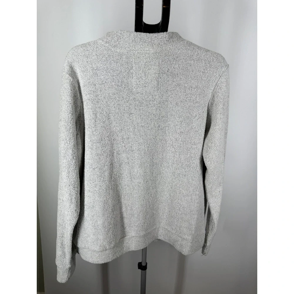 Pressbox Oklahoma Sooners Comfy Terry Sweatshirt Grey Womens L Boomer Sooner - Picture 3 of 7
